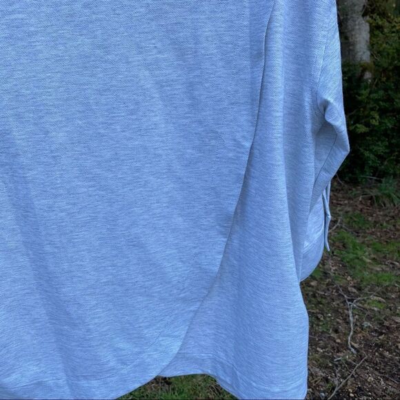 Buki Button Up Back Wrap 3/4 Sleeve Blouse XL NWT - Picture 14 of 16